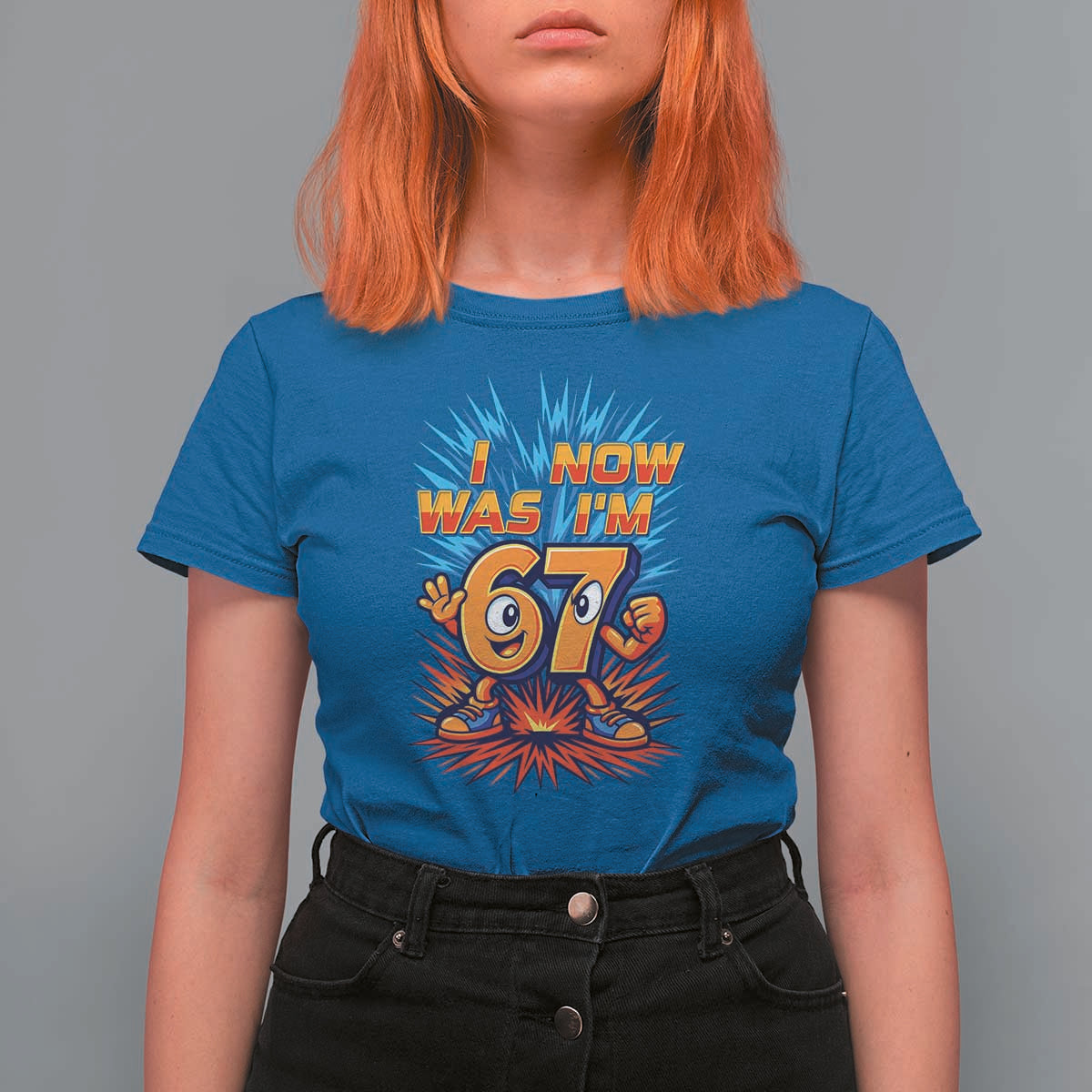 I Was 6 Now I'm 7 Italian Brainrot Meme Gift for Boy Kid T Shirt For Women