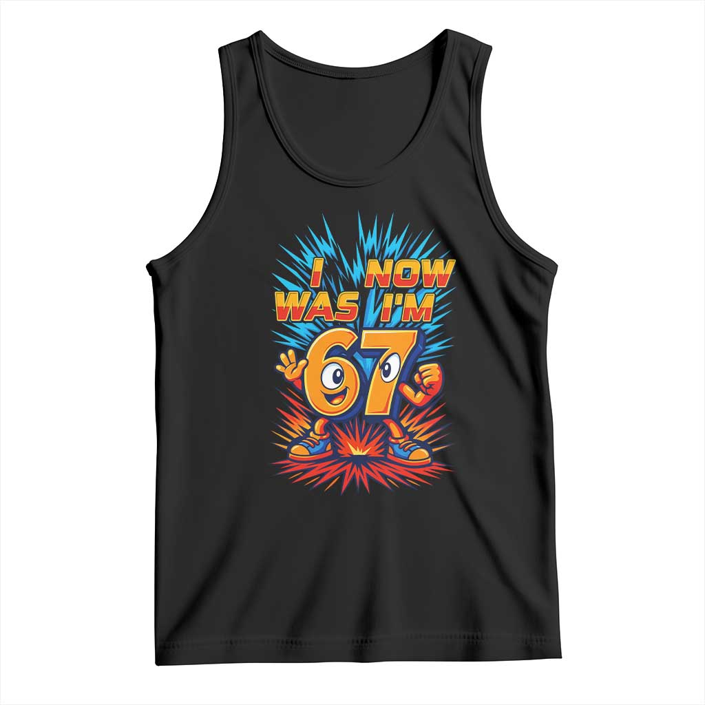 I Was 6 Now I'm 7 Italian Brainrot Meme Gift for Boy Kid Tank Top