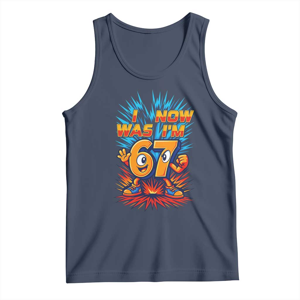 I Was 6 Now I'm 7 Italian Brainrot Meme Gift for Boy Kid Tank Top