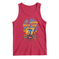 I Was 6 Now I'm 7 Italian Brainrot Meme Gift for Boy Kid Tank Top