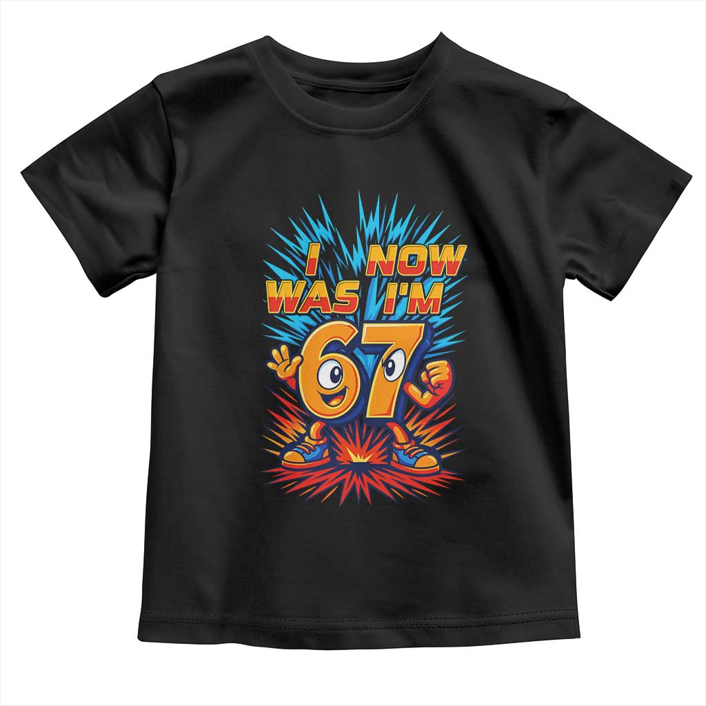 I Was 6 Now I'm 7 Italian Brainrot Meme Gift for Boy Kid Toddler T Shirt