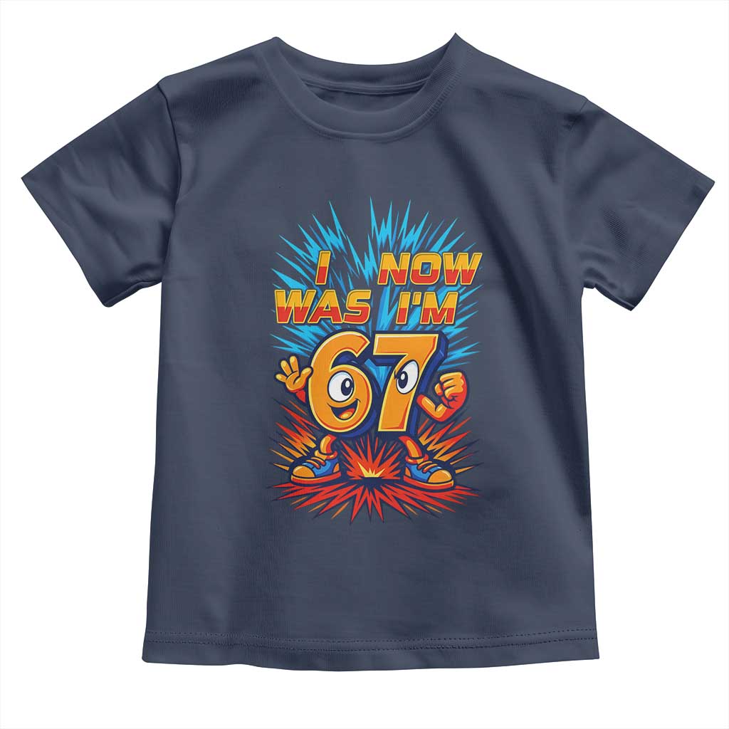 I Was 6 Now I'm 7 Italian Brainrot Meme Gift for Boy Kid Toddler T Shirt