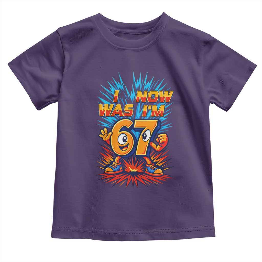 I Was 6 Now I'm 7 Italian Brainrot Meme Gift for Boy Kid Toddler T Shirt