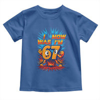 I Was 6 Now I'm 7 Italian Brainrot Meme Gift for Boy Kid Toddler T Shirt