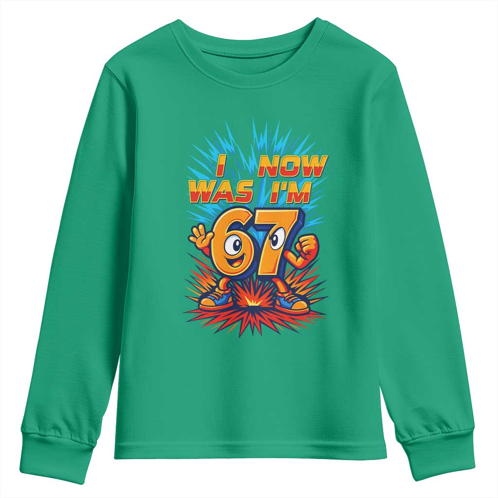 I Was 6 Now I'm 7 Italian Brainrot Meme Gift for Boy Kid Youth Sweatshirt