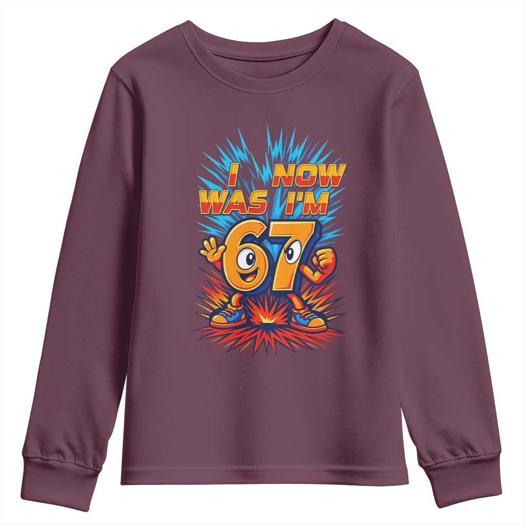 I Was 6 Now I'm 7 Italian Brainrot Meme Gift for Boy Kid Youth Sweatshirt