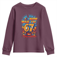I Was 6 Now I'm 7 Italian Brainrot Meme Gift for Boy Kid Youth Sweatshirt
