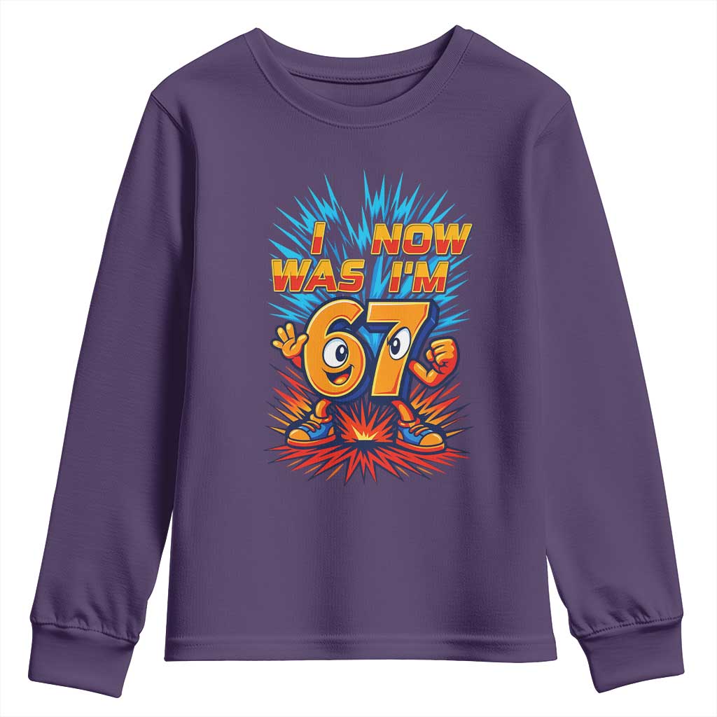 I Was 6 Now I'm 7 Italian Brainrot Meme Gift for Boy Kid Youth Sweatshirt
