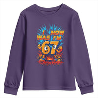 I Was 6 Now I'm 7 Italian Brainrot Meme Gift for Boy Kid Youth Sweatshirt