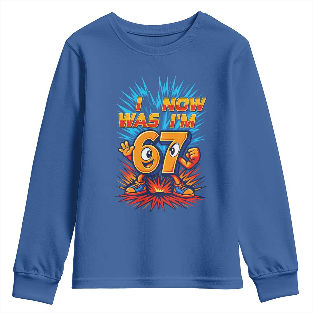 I Was 6 Now I'm 7 Italian Brainrot Meme Gift for Boy Kid Youth Sweatshirt
