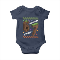 7th Birthday I Was 6 Now Im 7 Baby Onesie Unlocked 67 Boys Kids Youth