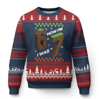 7th Birthday I Was 6 Now Im 7 Ugly Christmas Sweater Unlocked 67 Boys Kids Youth