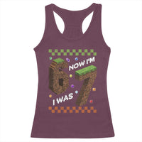 7th Birthday I Was 6 Now Im 7 Racerback Tank Top Unlocked 67 Boys Kids Youth