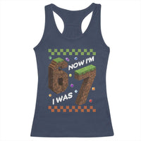 7th Birthday I Was 6 Now Im 7 Racerback Tank Top Unlocked 67 Boys Kids Youth