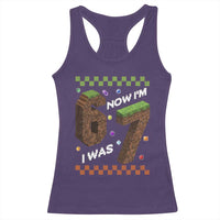 7th Birthday I Was 6 Now Im 7 Racerback Tank Top Unlocked 67 Boys Kids Youth