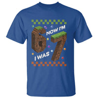 7th Birthday I Was 6 Now Im 7 T Shirt Unlocked 67 Boys Kids Youth