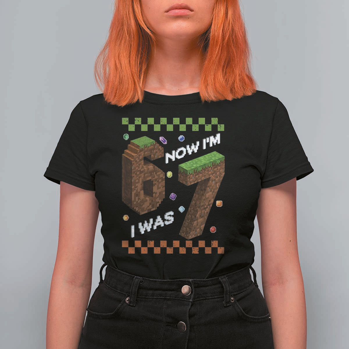 7th Birthday I Was 6 Now Im 7 T Shirt For Women Unlocked 67 Boys Kids Youth