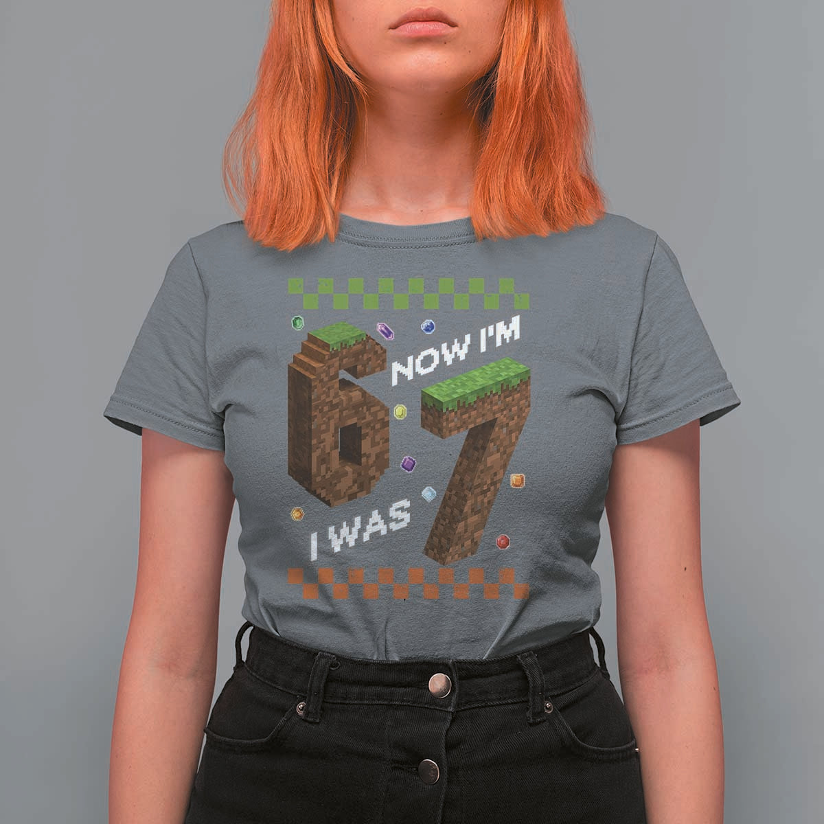 7th Birthday I Was 6 Now Im 7 T Shirt For Women Unlocked 67 Boys Kids Youth