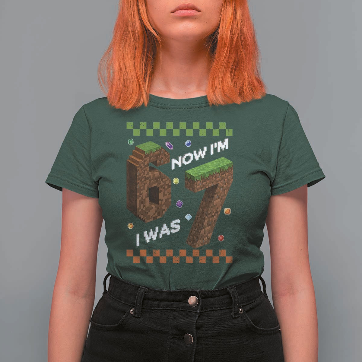 7th Birthday I Was 6 Now Im 7 T Shirt For Women Unlocked 67 Boys Kids Youth