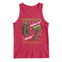 7th Birthday I Was 6 Now Im 7 Tank Top Unlocked 67 Boys Kids Youth