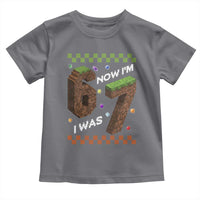 7th Birthday I Was 6 Now Im 7 Toddler T Shirt Unlocked 67 Boys Kids Youth