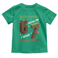 7th Birthday I Was 6 Now Im 7 Toddler T Shirt Unlocked 67 Boys Kids Youth