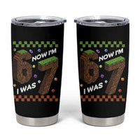 7th Birthday I Was 6 Now Im 7 Tumbler Cup Unlocked 67 Boys Kids Youth