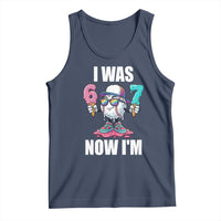I Was 6 Now I'm 7 Tank Top Baseball Ice Cream Drip Number 67 Player