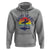 Amity Island Hoodie Retro Surfing Board Humor - Wonder Print Shop