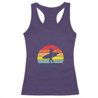 Amity Island Racerback Tank Top Retro Surfing Board Humor - Wonder Print Shop