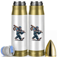 Funny Bigfoot Baseball Bullet Tumbler Sasquatch American Flag Ice Cream