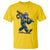 Funny Bigfoot Baseball T Shirt Sasquatch American Flag Ice Cream - Wonder Print Shop