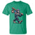 Funny Bigfoot Baseball T Shirt Sasquatch American Flag Ice Cream - Wonder Print Shop