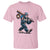 Funny Bigfoot Baseball T Shirt Sasquatch American Flag Ice Cream - Wonder Print Shop