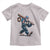 Funny Bigfoot Baseball Toddler T Shirt Sasquatch American Flag Ice Cream - Wonder Print Shop