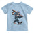 Funny Bigfoot Baseball Toddler T Shirt Sasquatch American Flag Ice Cream - Wonder Print Shop