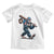Funny Bigfoot Baseball Toddler T Shirt Sasquatch American Flag Ice Cream - Wonder Print Shop