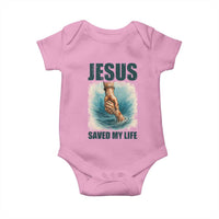 Jesus Saved My Life Baby Onesie Christian Bible Verse - Wonder Print Shop