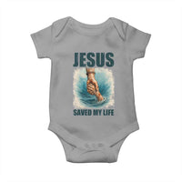 Jesus Saved My Life Baby Onesie Christian Bible Verse - Wonder Print Shop