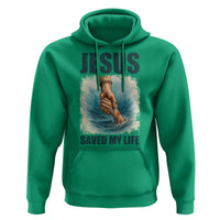 Jesus Saved My Life Hoodie Christian Bible Verse - Wonder Print Shop