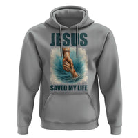 Jesus Saved My Life Hoodie Christian Bible Verse - Wonder Print Shop