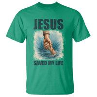 Jesus Saved My Life T Shirt Christian Bible Verse - Wonder Print Shop