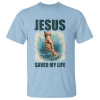 Jesus Saved My Life T Shirt Christian Bible Verse - Wonder Print Shop
