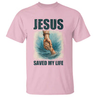 Jesus Saved My Life T Shirt Christian Bible Verse - Wonder Print Shop