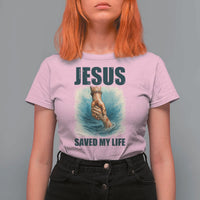 Jesus Saved My Life T Shirt For Women Christian Bible Verse - Wonder Print Shop