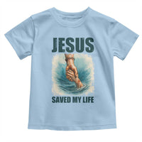 Jesus Saved My Life Toddler T Shirt Christian Bible Verse - Wonder Print Shop