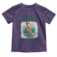 Jesus Saved My Life Toddler T Shirt Christian Bible Verse - Wonder Print Shop