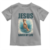 Jesus Saved My Life Toddler T Shirt Christian Bible Verse - Wonder Print Shop