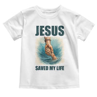 Jesus Saved My Life Toddler T Shirt Christian Bible Verse - Wonder Print Shop