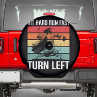 Hit Hard Run Fast Turn Left Spare Tire Cover Funny Jesus Baseball Player - Wonder Print Shop